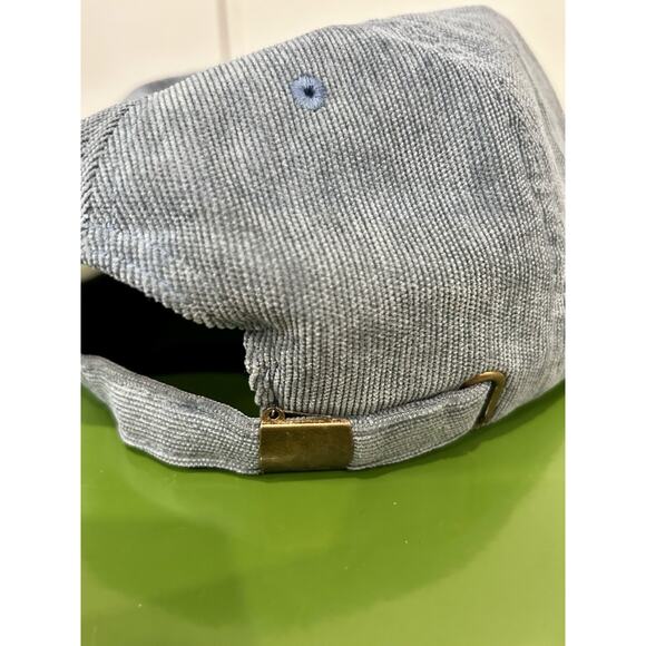 Always Grateful Grateful Dead Corduroy Hat Cap Soft Blue/GrayRetro Strapback AA2 - Picture 4 of 6